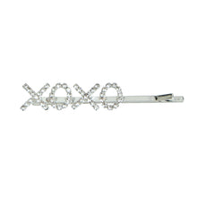 Load image into Gallery viewer, Silver XOXO Bobby Pin
