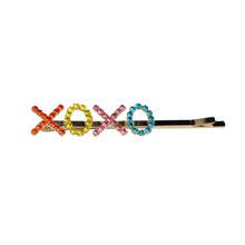 Load image into Gallery viewer, Gold Multi XOXO Bobby Pin
