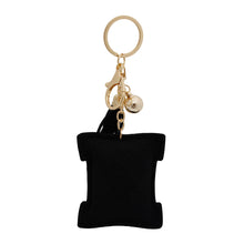 Load image into Gallery viewer, H Black Keychain Bag Charm
