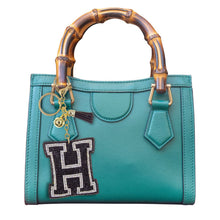 Load image into Gallery viewer, H Black Keychain Bag Charm
