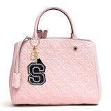 S Black Keychain Bag Charm