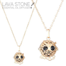 Cargar imagen en el visor de la galería, Oil Diffuser Lave Stone Necklace
