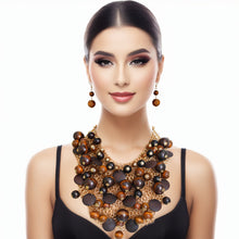 Load image into Gallery viewer, Earth-Toned Wood Chainmail Set

