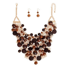 Load image into Gallery viewer, Earth-Toned Wood Chainmail Set
