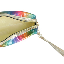 Load image into Gallery viewer, Rainbow Iridescent Rectangle Pouch
