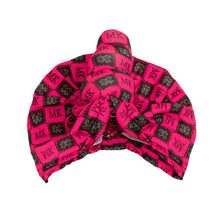 Cargar imagen en el visor de la galería, Pink MK Tall Twist Knot Turban
