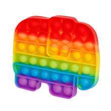 Cargar imagen en el visor de la galería, Elephant Push Pop Bubble Fidget Toy
