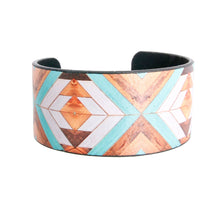 Load image into Gallery viewer, Turquoise Mosaic Cuff

