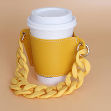 Cargar imagen en el visor de la galería, Luxury Yellow Sleeve Cup Holder
