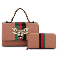 Load image into Gallery viewer, Mauve Boxy Satchel Designer Set
