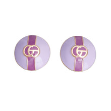Load image into Gallery viewer, Dome Pastel Lavender Designer Studs
