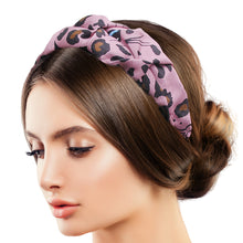 Cargar imagen en el visor de la galería, Fuchsia Leopard Print Ultra Soft Headband

