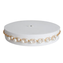 Load image into Gallery viewer, Cream Pearl Bling Gold Choker
