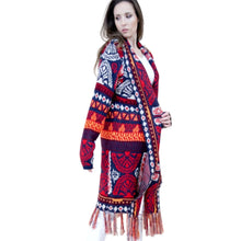 Load image into Gallery viewer, L/XL Navy Long Sleeve Cardigan
