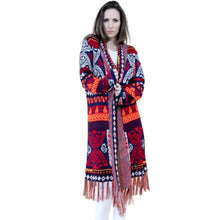 Load image into Gallery viewer, L/XL Navy Long Sleeve Cardigan
