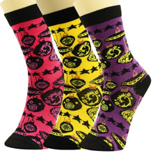 Load image into Gallery viewer, Christmas Ornament Crew Socks 3 Pcs
