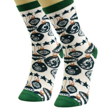 Load image into Gallery viewer, Xmas Ornament Crew Socks 3 Pcs
